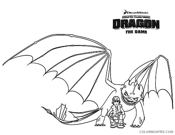 how to train your dragon 2 coloring pages for kids Coloring4free