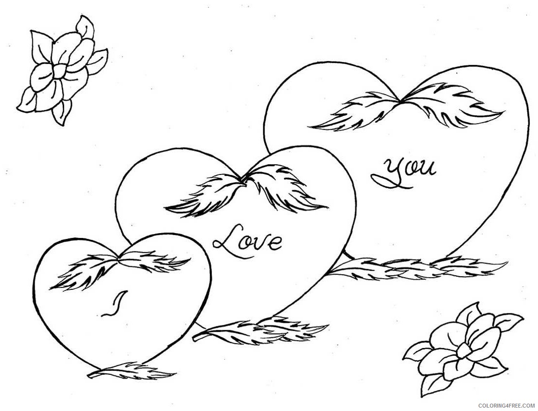 i love you coloring pages printable Coloring4free