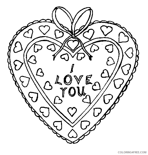 i love you coloring pages valentines day Coloring4free