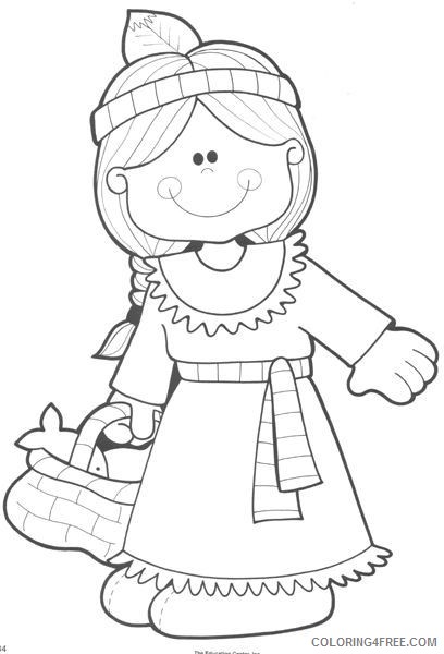 indian girl coloring pages Coloring4free