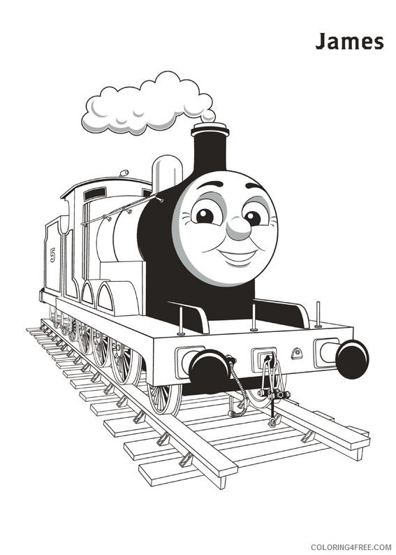 james thomas and friends coloring pages Coloring4free