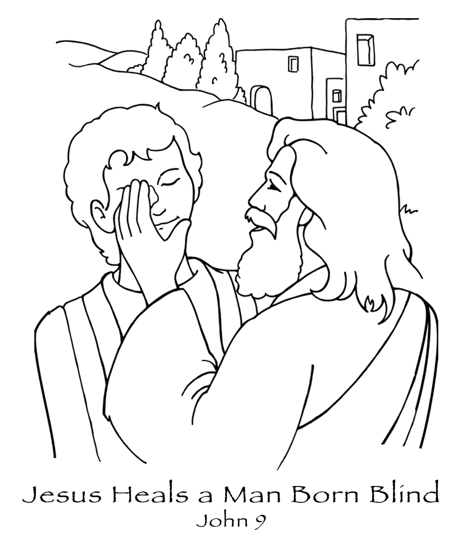 jesus coloring pages and verses Coloring4free