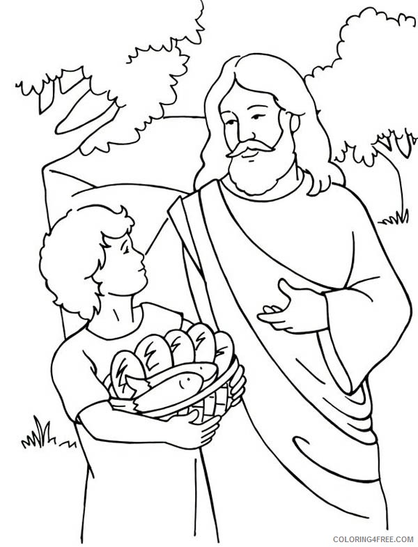 jesus coloring pages for kids printable Coloring4free