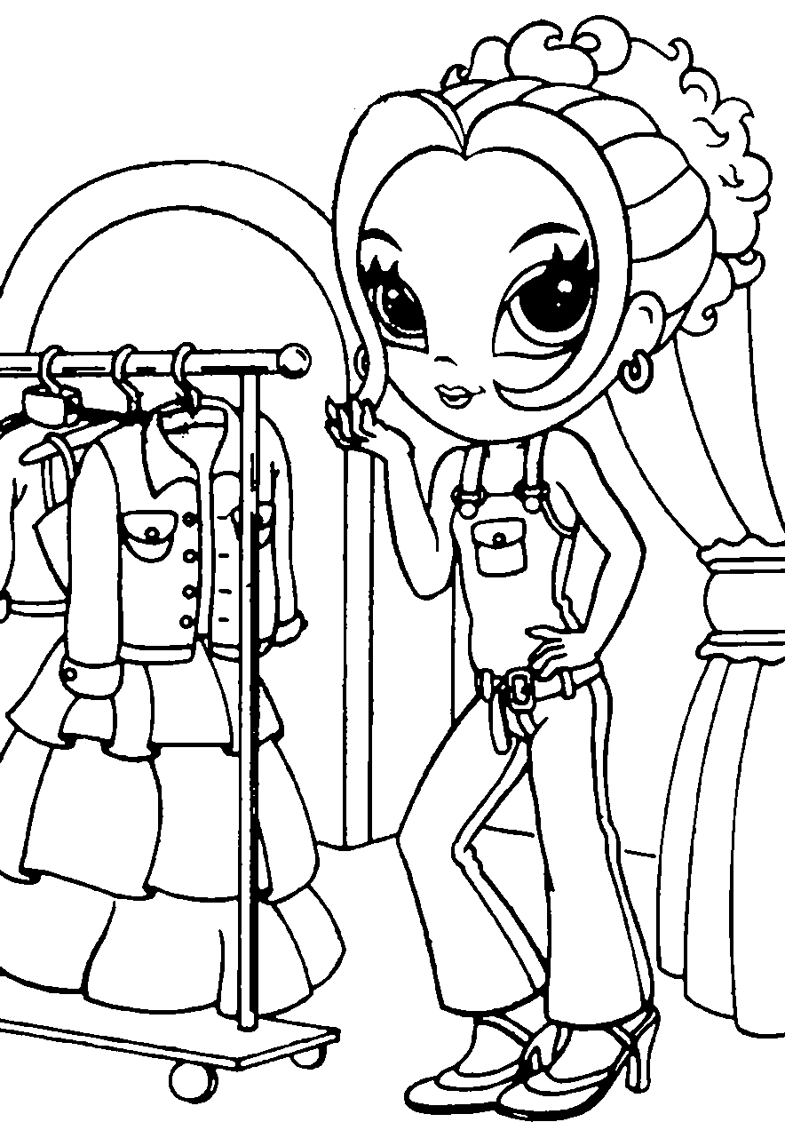 lisa frank coloring pages printable for girls Coloring4free