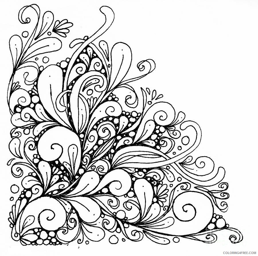 mandala coloring pages for girls Coloring4free