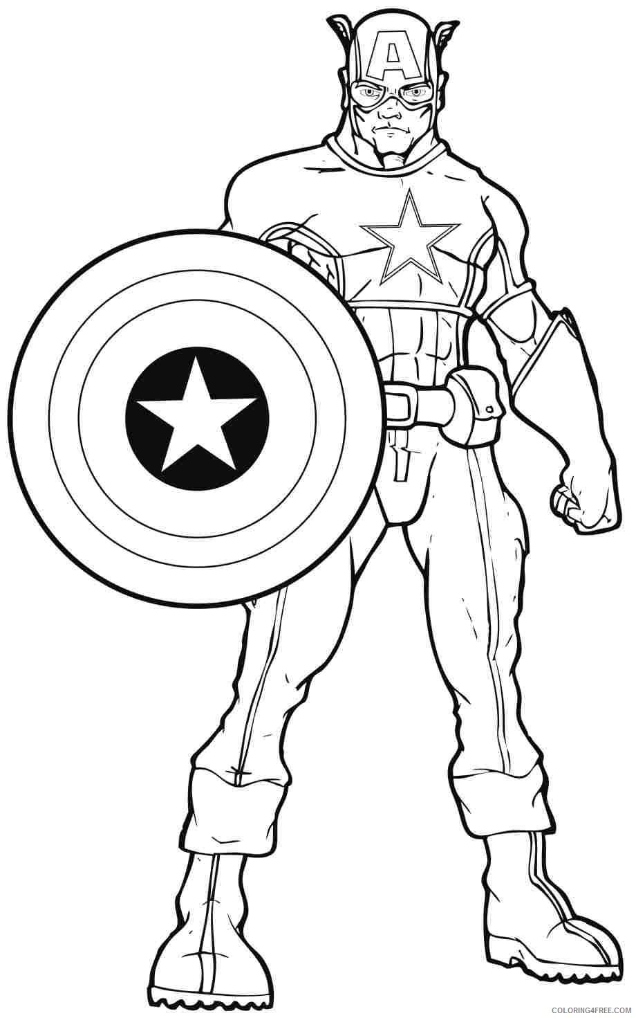 marvel superhero coloring pages Coloring4free
