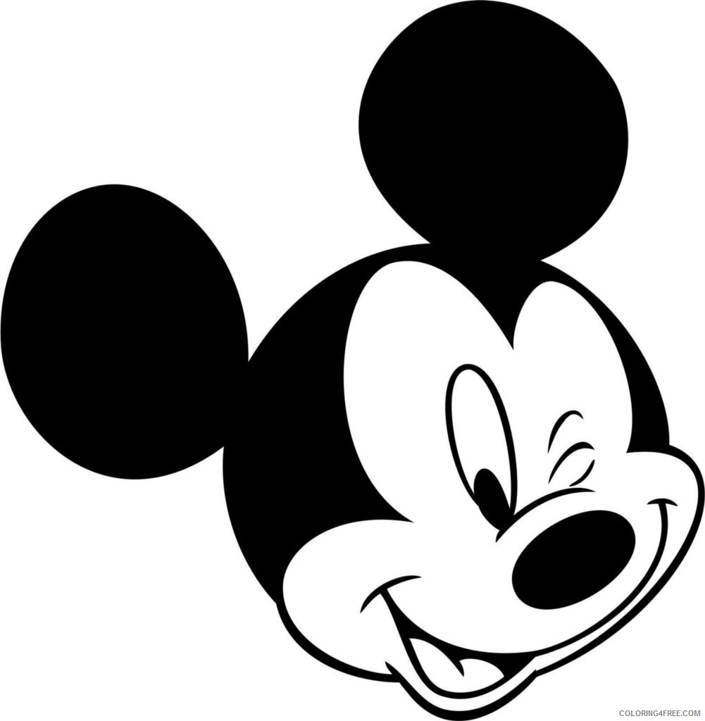 mickey mouse coloring pages for toddlers Coloring4free