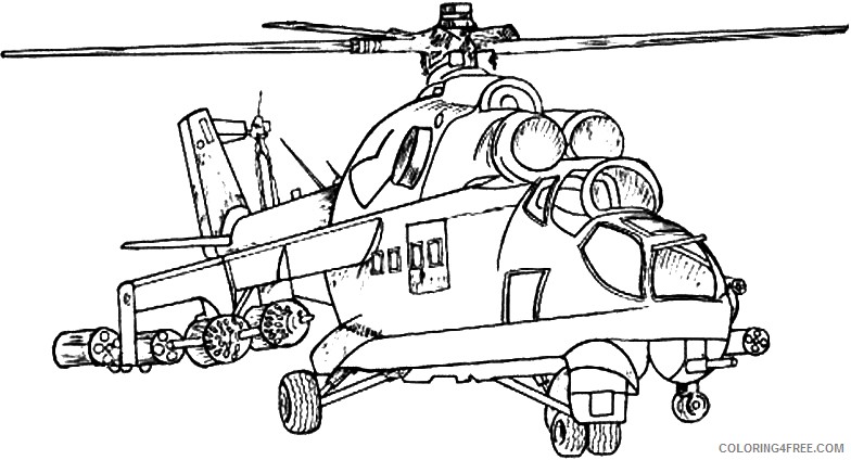military coloring pages apache Coloring4free