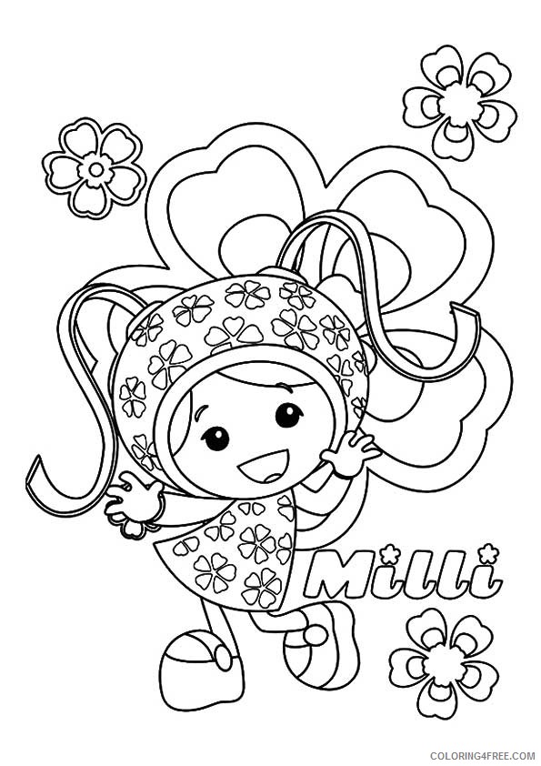 milli team umizoomi coloring pages Coloring4free
