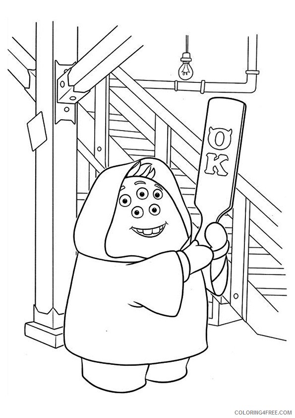 monsters inc coloring pages squishy Coloring4free