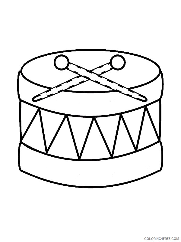 music coloring pages free to print Coloring4free