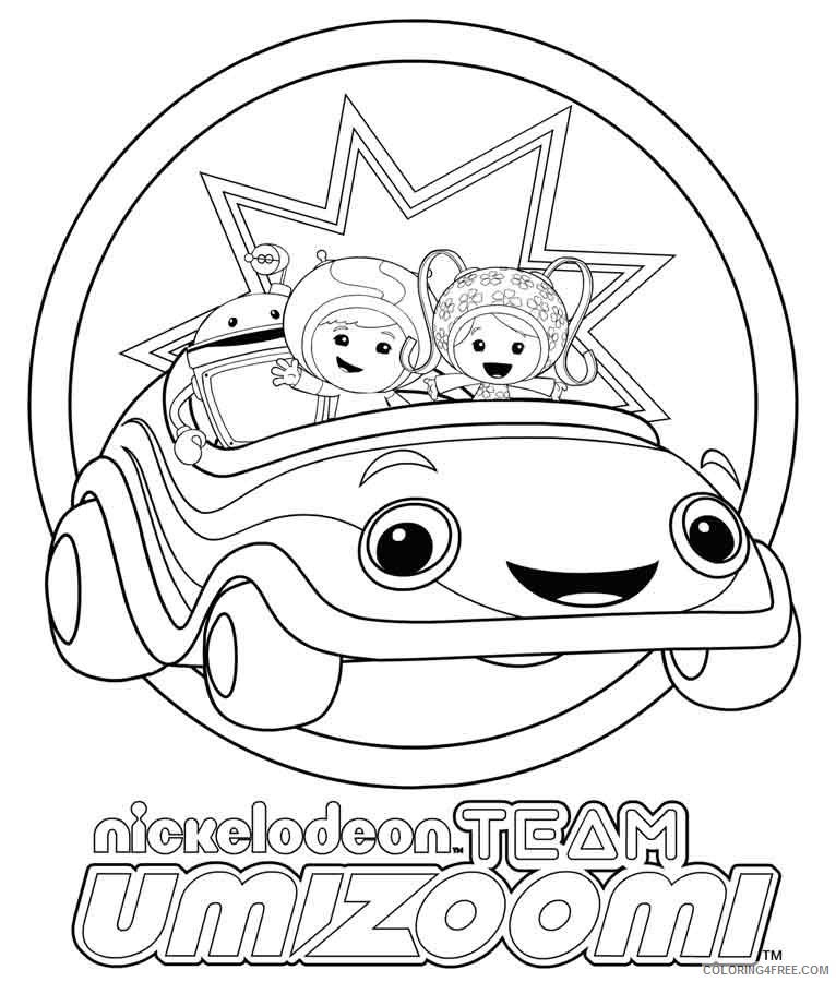 nickelodeon team umizoomi coloring pages Coloring4free