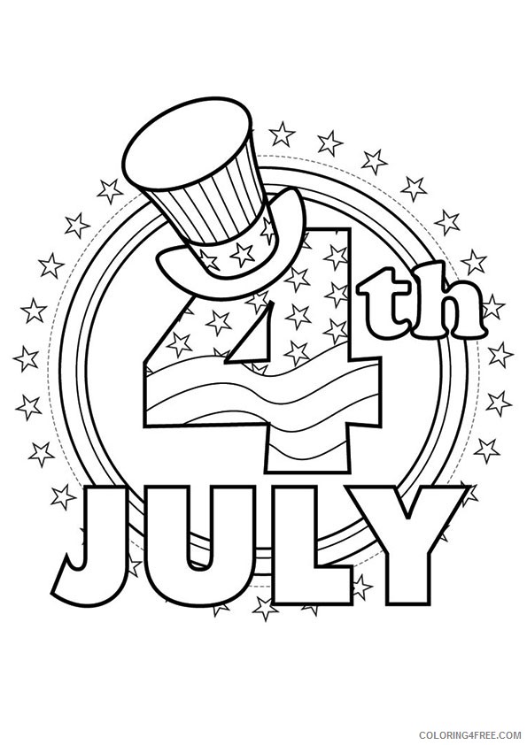 patriotic coloring pages 4th of july Coloring4free