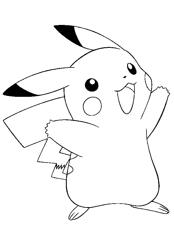 pikachu coloring pages printable Coloring4free