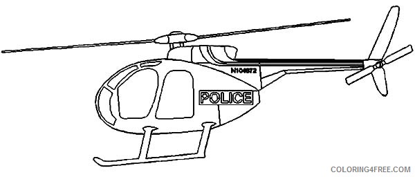 police chopper coloring pages Coloring4free