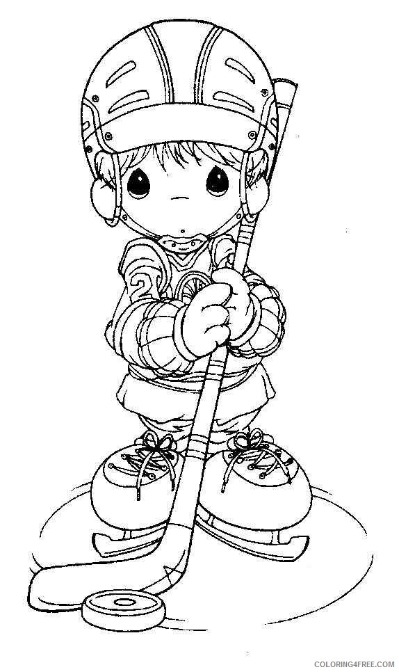 precious moments coloring pages sports Coloring4free