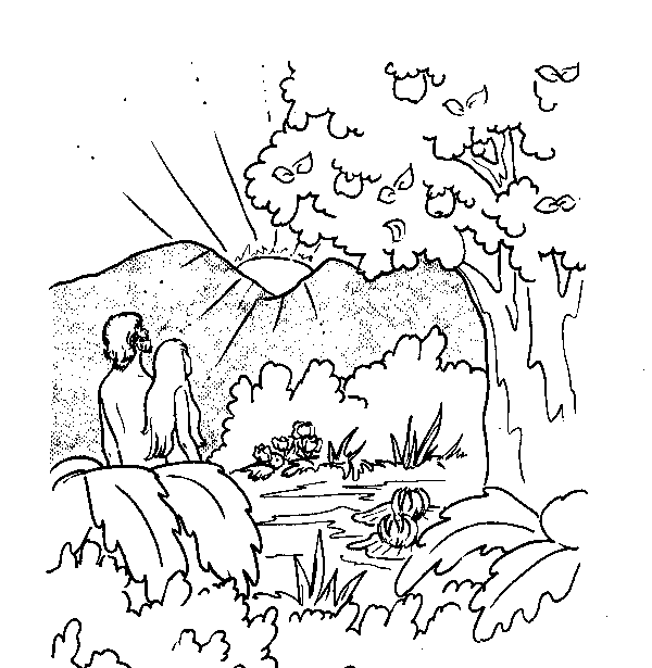 printable adam and eve coloring pages Coloring4free