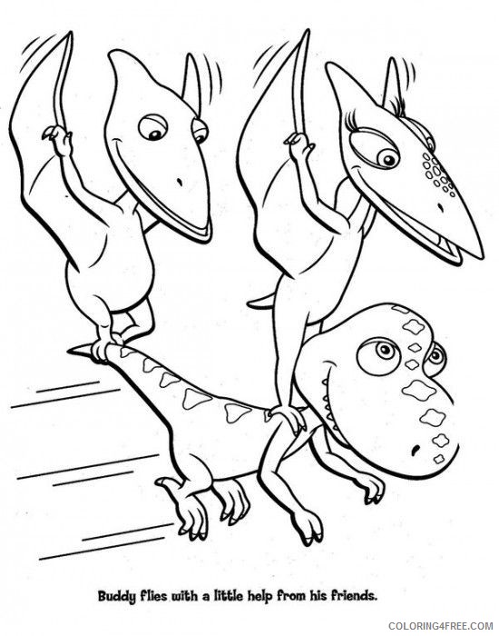 printable dinosaur train coloring pages Coloring4free