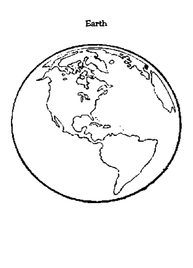 printable earth coloring pages Coloring4free
