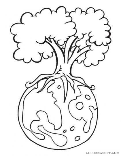 printable earth day coloring pages Coloring4free
