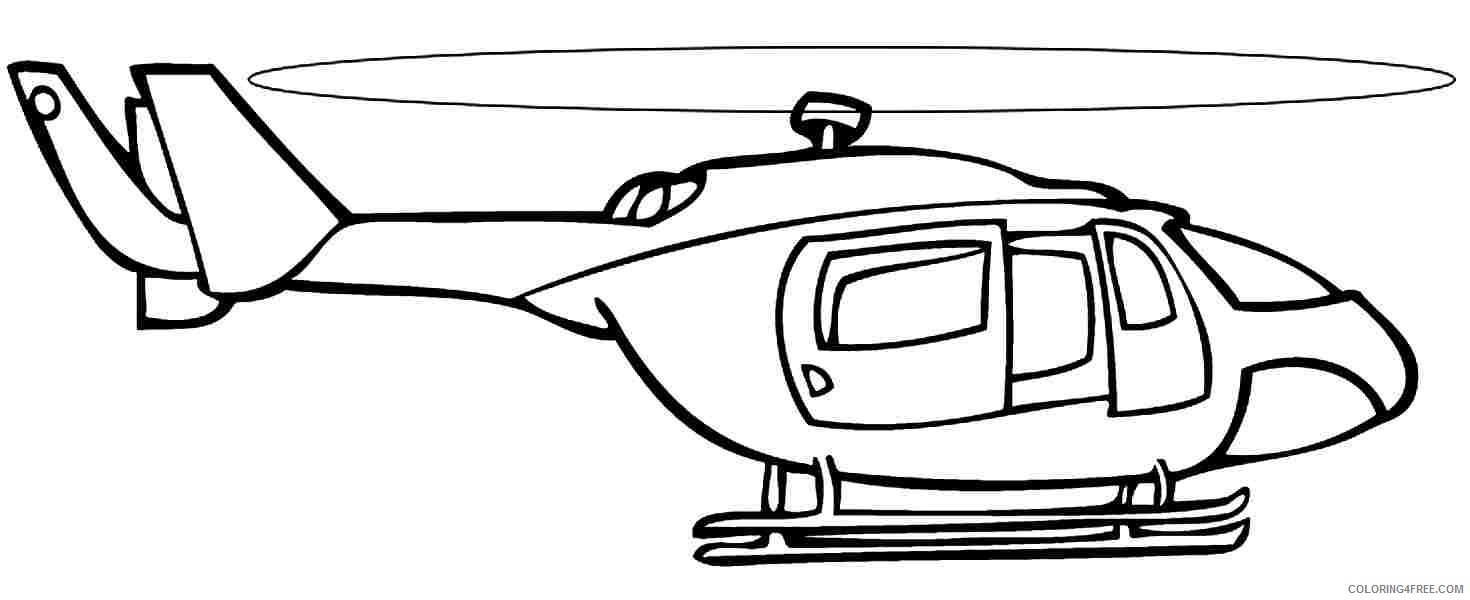 printable helicopter coloring pages 2 Coloring4free