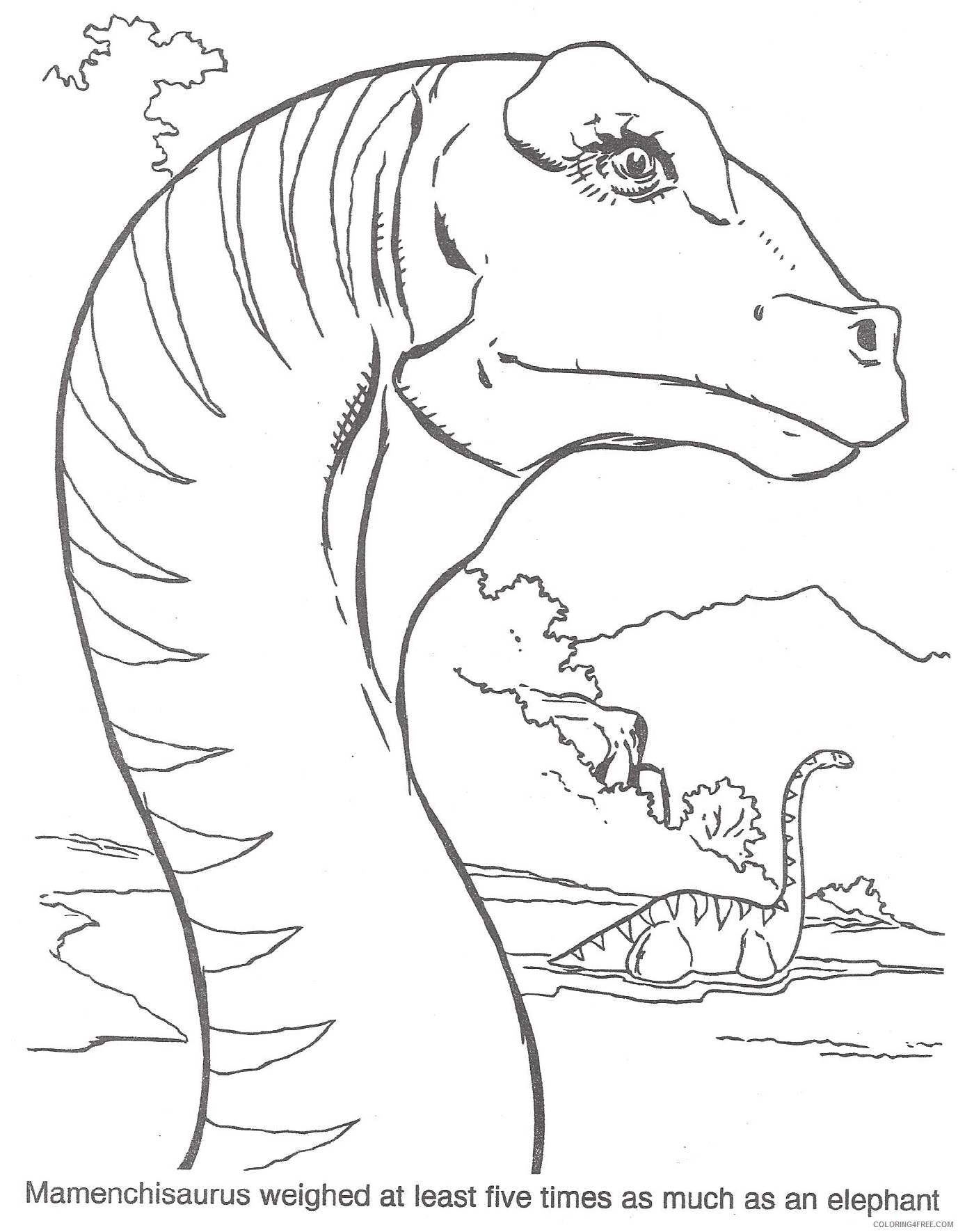 printable jurassic park coloring pages Coloring4free