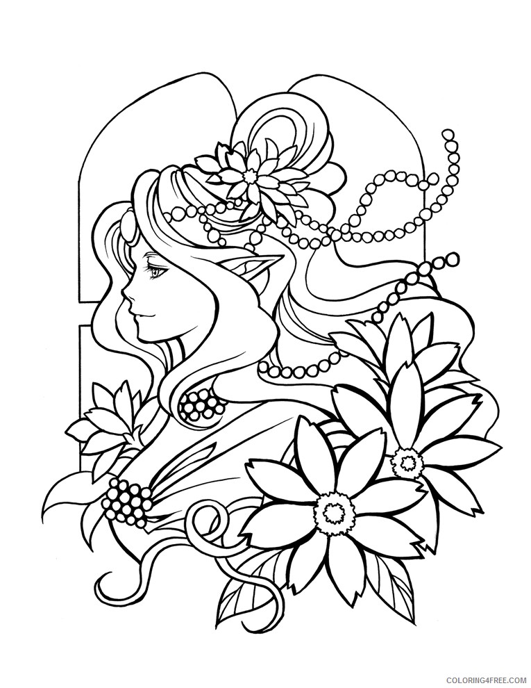 printable manga coloring pages Coloring4free