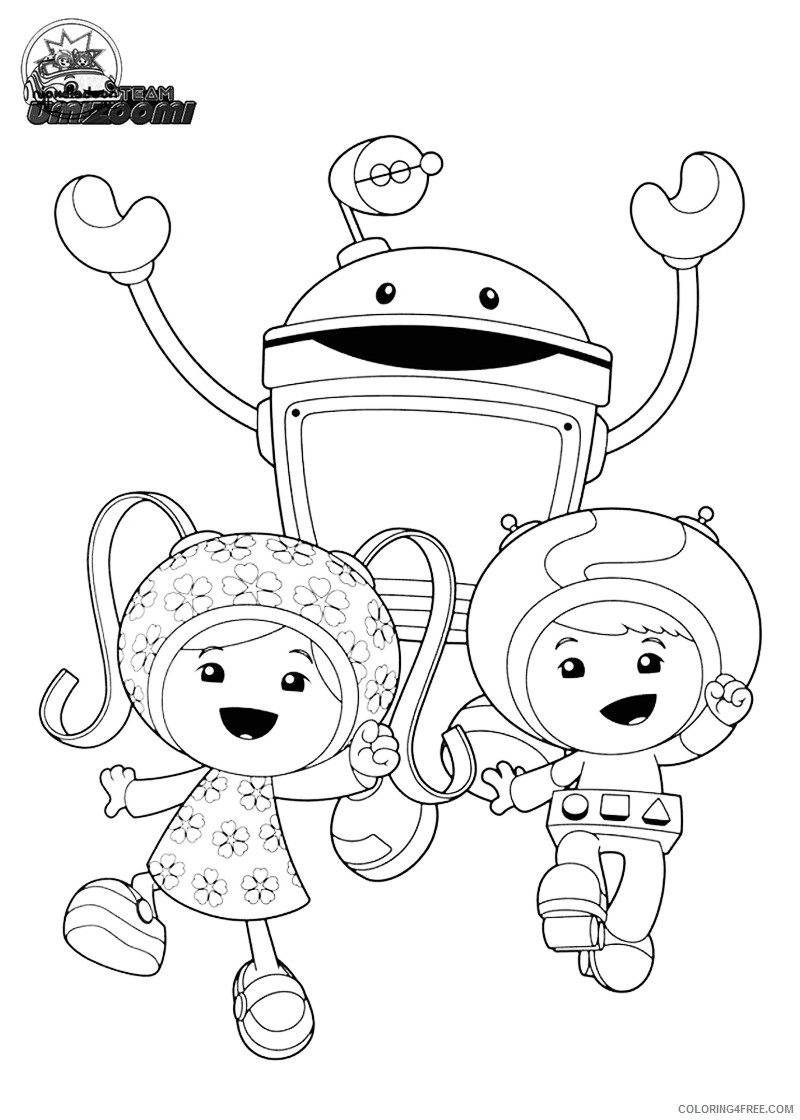 printable team umizoomi coloring pages Coloring4free