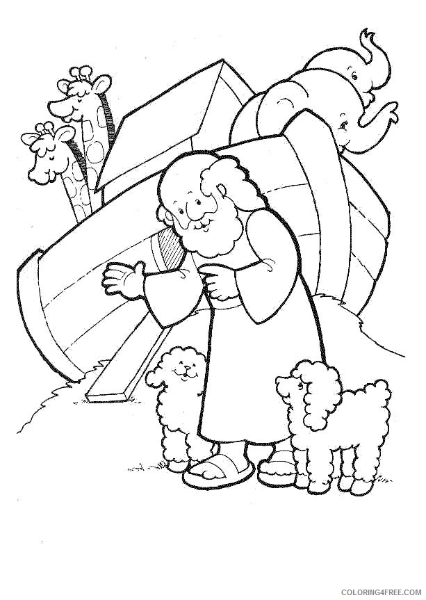 religious coloring pages bible story Coloring4free