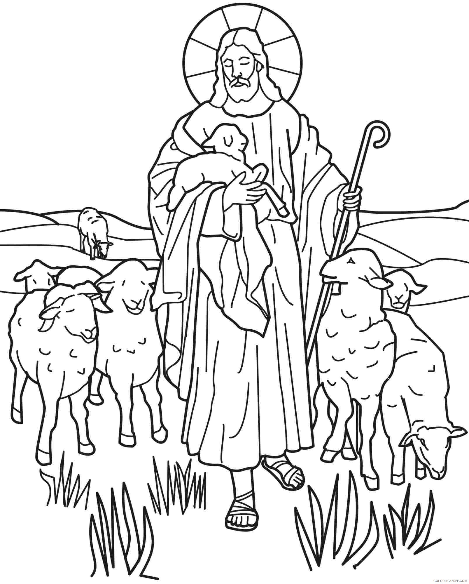 religious coloring pages prophet Coloring4free