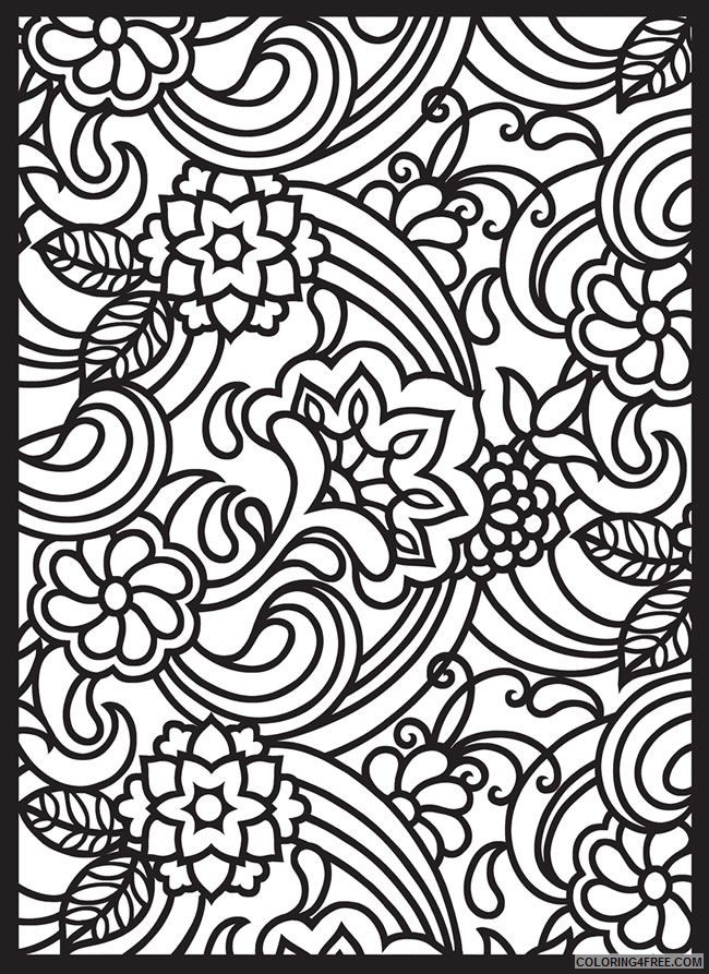 stained glass coloring pages for girls Coloring4free