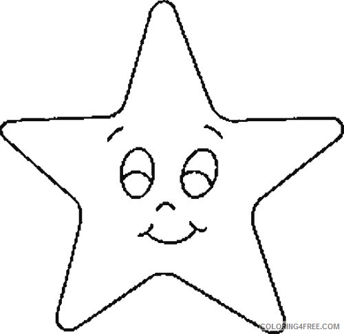 star coloring pages for kids printable Coloring4free