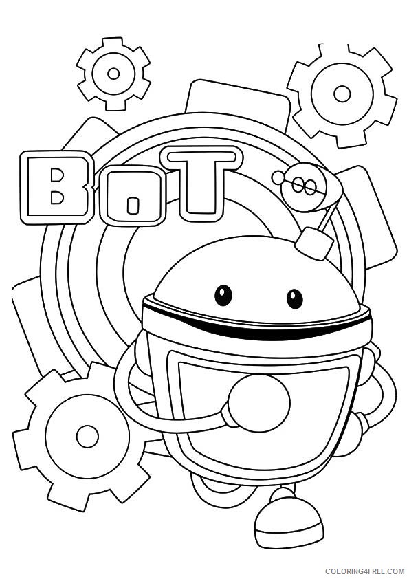 team umizoomi bot coloring pages Coloring4free