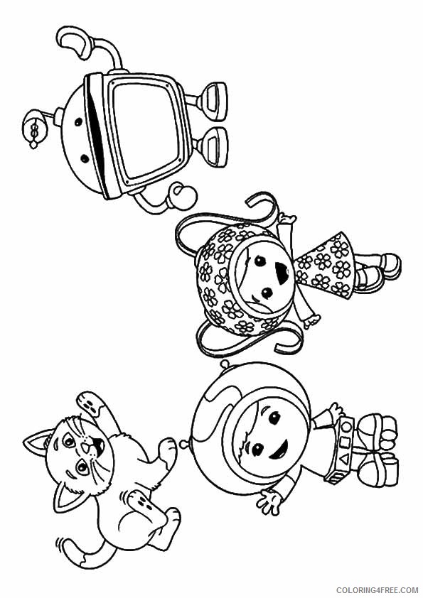 team umizoomi coloring pages free to print Coloring4free