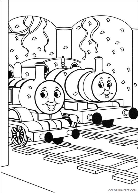 thomas and friends coloring pages in station Coloring4free