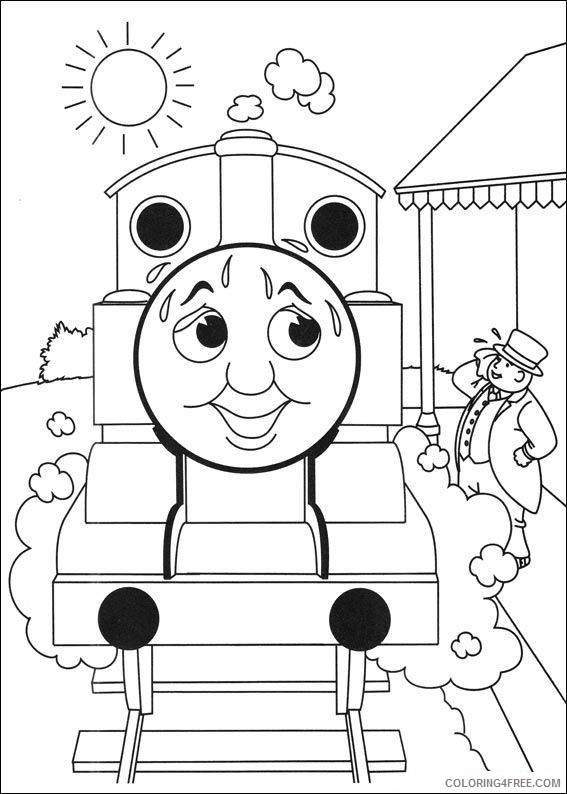 thomas and friends coloring pages sir topham hatt Coloring4free