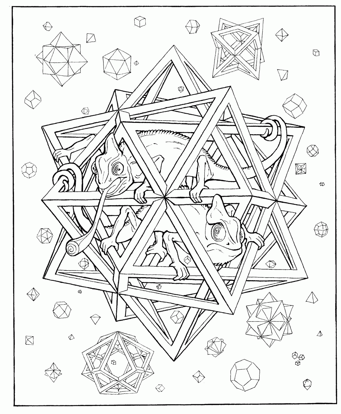 trippy coloring pages printable Coloring4free