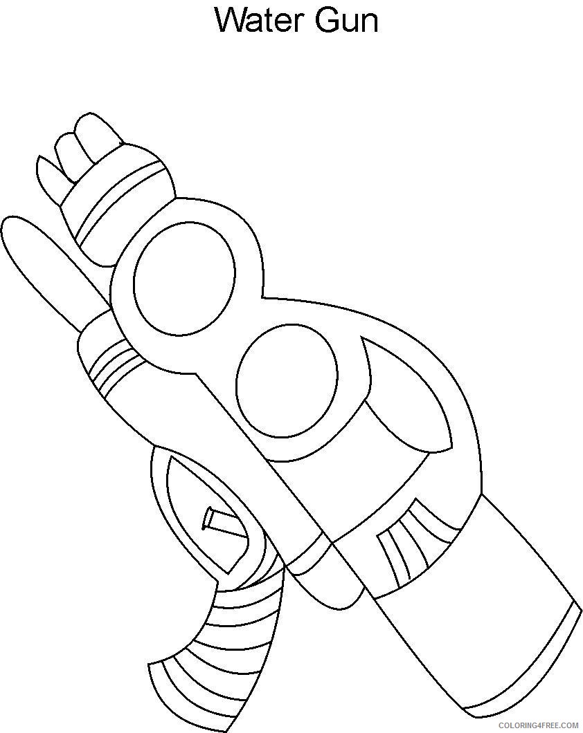 water gun coloring pages Coloring4free