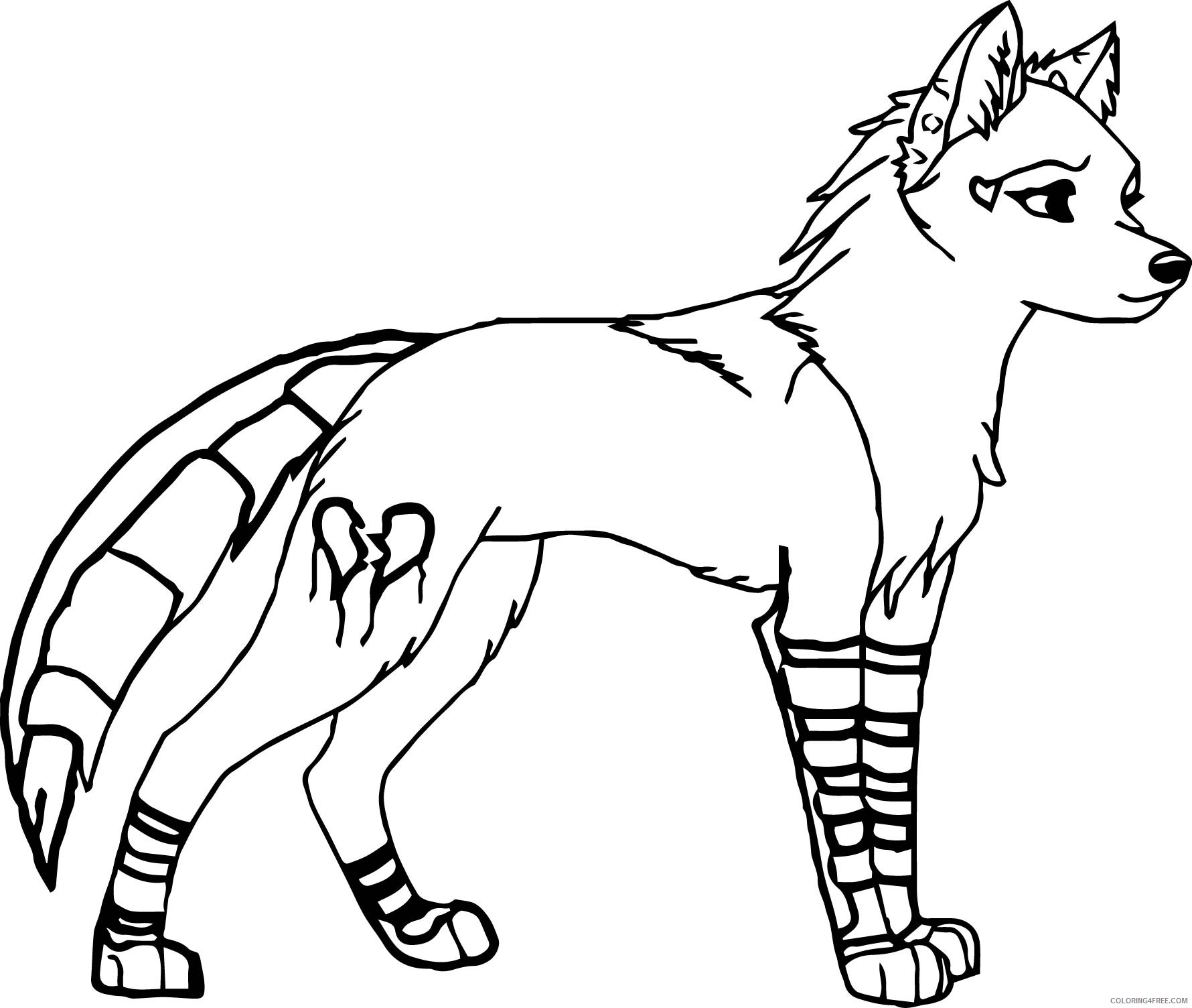 wolf coloring pages female Coloring4free