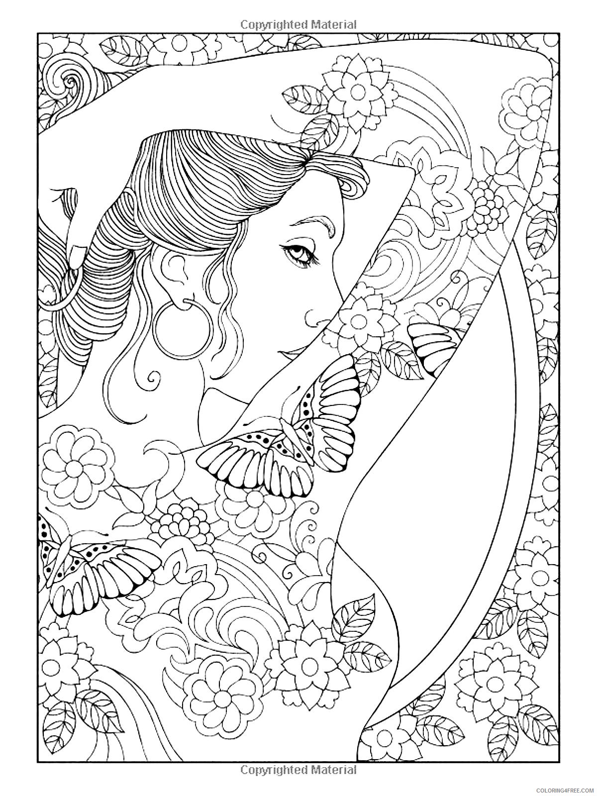 women tattoo coloring pages Coloring4free