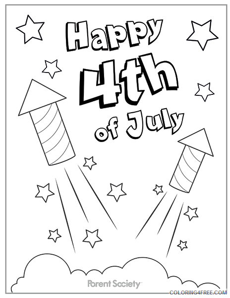4th of july coloring pages for kids Coloring4free
