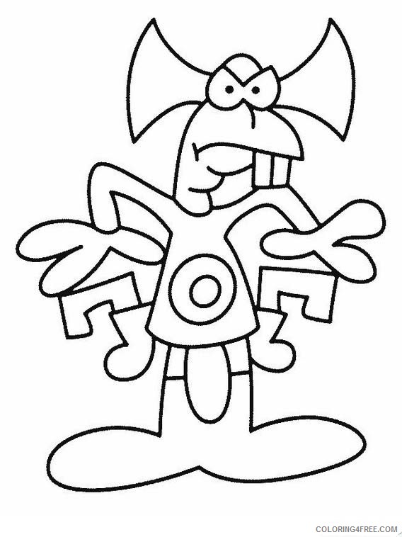 Alien Coloring Pages Printable Coloring4free