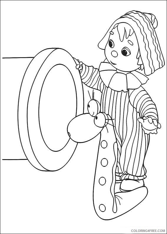 Andy Pandy Coloring Pages Printable Coloring4free