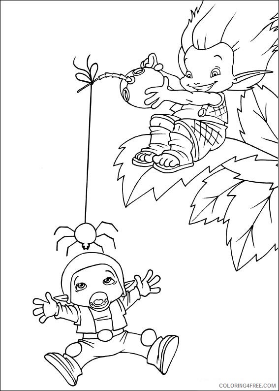 Arthur and The Minimoys Coloring Pages Printable Coloring4free