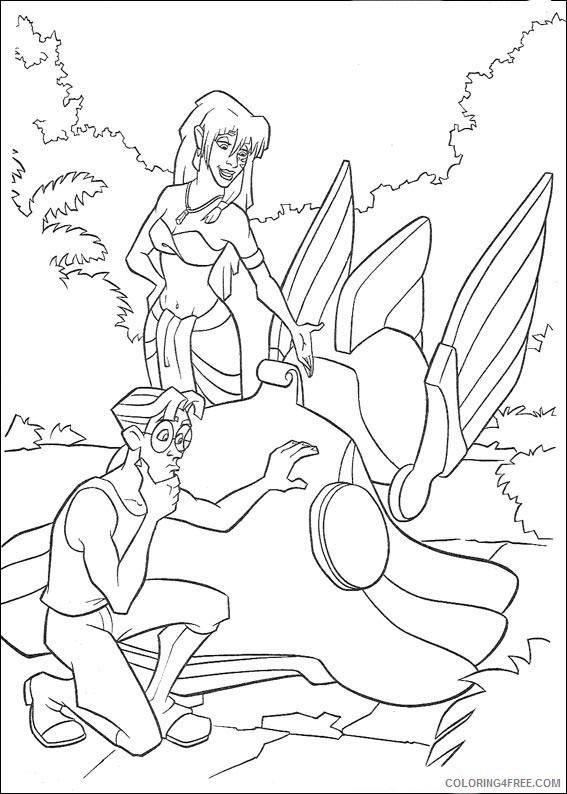 Atlantis Coloring Pages Printable Coloring4free