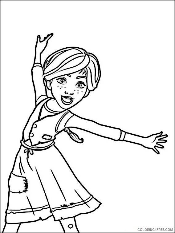 Ballerina Coloring Pages Printable Coloring4free