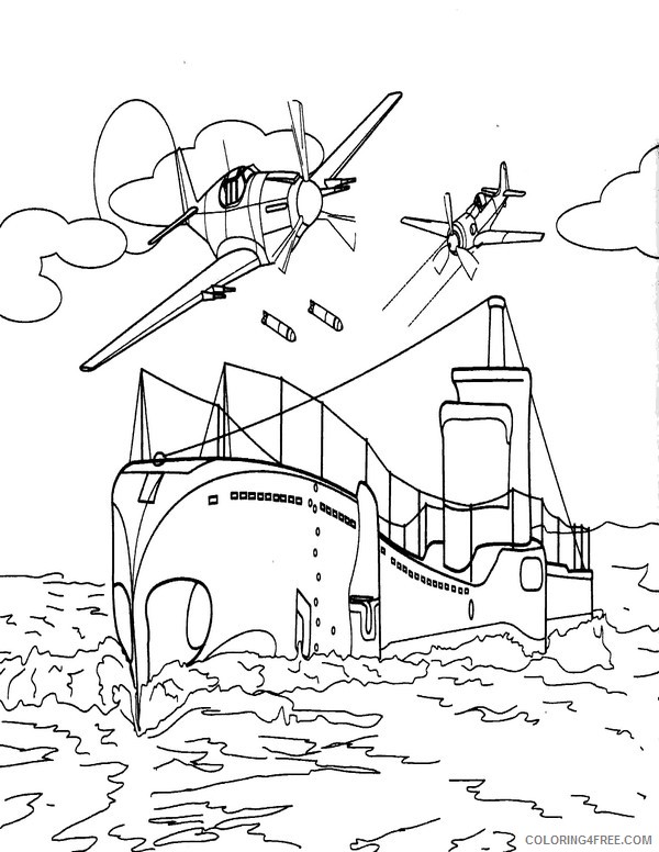 Barco Coloring Pages Printable Coloring4free