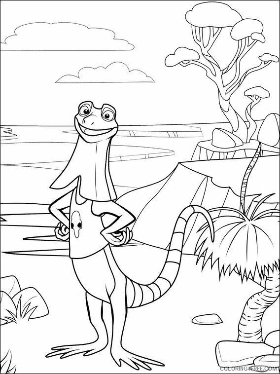 Blinky Bill Coloring Pages Printable Coloring4free