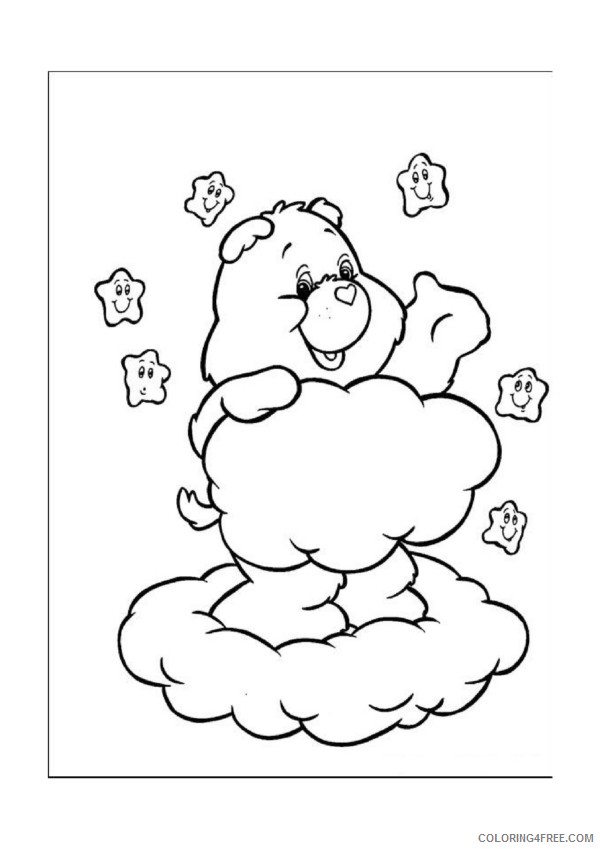 Care Bears Coloring Pages Printable Coloring4free