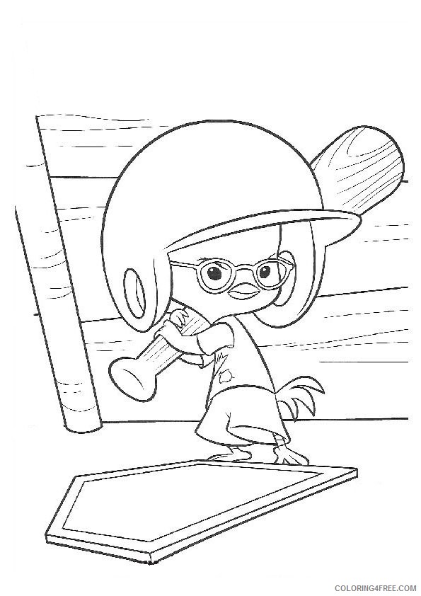Chicken Little Coloring Pages Printable Coloring4free